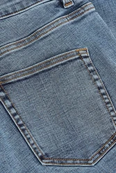 Next Bandeau-Bikini-Top Ultimate Comfort Super Stretch-Jeans (1-St) Hellblau/Blau