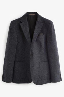 Next Sakko Nova Fides Slim Fit aus italienischem Stoff