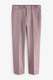 Anzughose Schlichte Tailored Fit Anzughose mit Besatz (1-tlg)