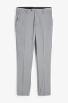 Next Stretch-Hose Formelle Stretchhose Grau/Hellgrau