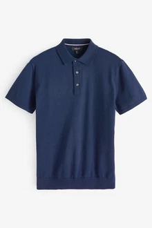 Next Polokragenpullover Slim Fit Poloshirt