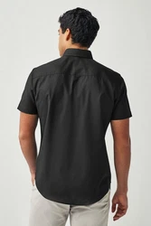 Next Button-down-Oxfordhemd Schwarz