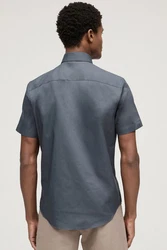 Next Button-down-Oxfordhemd Grau/Blau/Dunkelblau/Dunkelgrau