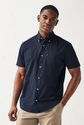 Next Button-down-Oxfordhemd Dunkelblau/Blau/Hellblau