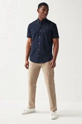 Next Button-down-Oxfordhemd Dunkelblau/Blau/Hellblau