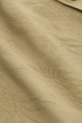 Next Kurzarmhemd mit kubanischem Kragen Beige/Khaki/Braun/Dunkelgrün