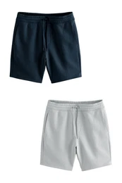 Sweatshorts Jersey-Shorts aus weichem Material (2-tlg)