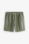 Next Webshorts Dock-Shorts Dunkelgrün/Khaki