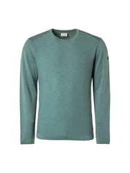 NO EXCESS Strickpullover Rundhals Grün/Türkis