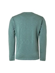 NO EXCESS Strickpullover Rundhals Grün/Türkis