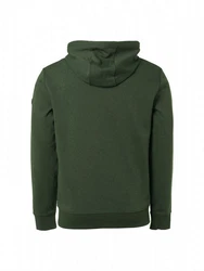 NO EXCESS Langarmshirt Hooded Full Zipper Dunkelgrün/Grün