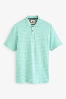 Next Poloshirt Weiches Polo-Shirt Grün/Türkis/Hellgrün