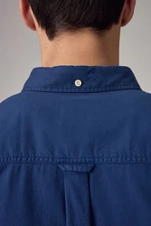 Next Langarmhemd Dunkelblau/Blau/Hellblau