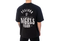 Pegador T-Shirt PGDR Salal Oversized gewaschenes Schwarz
