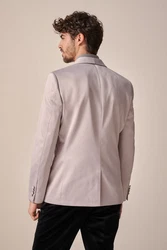Next Smokingsakko Smokingjacke (1-tlg) Beige/Lila/Braun/Grau/Khaki