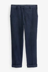 Next Anzughose Cordhose Dunkelblau/Blau