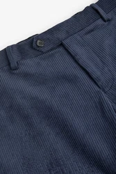 Next Anzughose Cordhose Dunkelblau/Blau