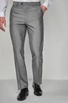Next Frackhose Anzug Slim Fit Hose Grau/Hellgrau