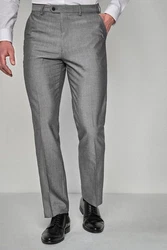 Next Frackhose Anzug Slim Fit Hose Grau/Hellgrau