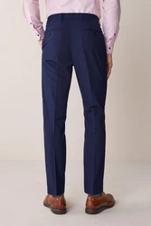 Next Frackhose Anzug Slim Fit Hose Dunkelblau/Blau