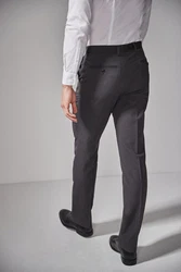 Next Frackhose Anzug Slim Fit Hose Dunkelgrau/Grau/Hellgrau