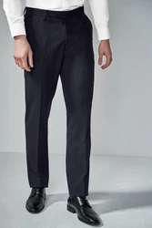Next Frackhose Anzug Slim Fit Hose Dunkelblau