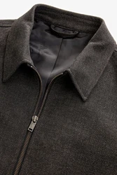 Next Blousonjacke (1-St) Dunkelgrau/Grau/Braun/Khaki
