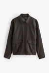 Next Blousonjacke (1-St) Dunkelgrau/Grau/Braun/Khaki