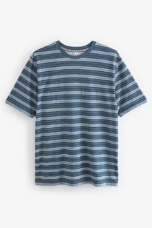 Next T-Shirt mit Strukturstreifen