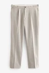 Next Stoffhose Anzughose mit Struktur Khaki/Beige/Braun/Grau