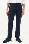 Next Chinohose Relaxed Fit Stretch-Chinohose Dunkelblau/Blau