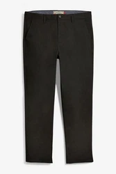 Next Chinohose Relaxed Fit Stretch-Chinohose Khaki/Schwarz/Dunkelgrau