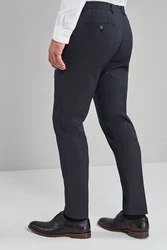 Next Formelle Stretchhose Skinny Fit Dunkelgrau/Grau/Dunkelblau