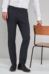 Next Formelle Stretchhose Skinny Fit Dunkelgrau/Grau/Dunkelblau