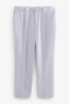 Next Anzughose Motion Flex Style Relaxed Fit (1-tlg) Grau/Fliederfarben/Lila Next Anzughose Motion Flex Style Relaxed Fit (1-tlg) Grau/Fliederfarben/Lila