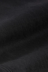 Next Slim Fit Hose mit Kordelzug aus Leinenmischung Schwarz/Dunkelgrau