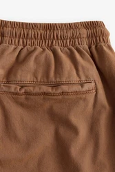 Next Docks-Shorts mit Stückfärbung (1-tlg) Khaki/Braun/Beige