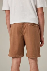 Next Docks-Shorts mit Stückfärbung (1-tlg) Khaki/Braun/Beige