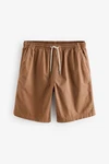 Next Docks-Shorts mit Stückfärbung (1-tlg) Khaki/Braun/Beige