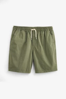 Next Docks-Shorts mit Stückfärbung (1-tlg) Dunkelgrün/Khaki/Grün