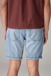 Next Jeansshorts Sommerliche Jeansshorts Hellblau/Blau