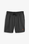 Next Relaxshorts Loungewear Shorts Dunkelgrau/Orange/Grau