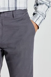 Next Chinohose Straight Fit Stretch-Chinohose Hellgrau/Grau/Dunkelgrau