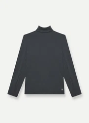 Colmar Strickfleece-Pullover Ski-Fleeceshirt mit Stretch Dunkelgrau/Dunkelblau/Grau