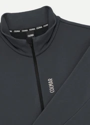 Colmar Strickfleece-Pullover Ski-Fleeceshirt mit Stretch Dunkelgrau/Dunkelblau/Grau