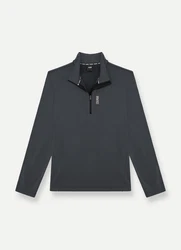 Colmar Strickfleece-Pullover Ski-Fleeceshirt mit Stretch Dunkelgrau/Dunkelblau/Grau
