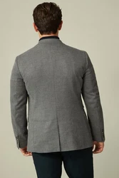 Next Sakko Eleganter Slim-Fit-Sakko Grau/Hellgrau/Dunkelgrau