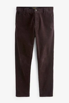 Next Bandeau-Bikini-Top Chinohose Slim Fit Dunkelrot/Bordeaux/Braun/Dunkelbraun