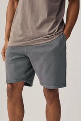 Next Sweatshorts Jersey-Shorts Grau/Hellgrau/Dunkelgrau/Blau