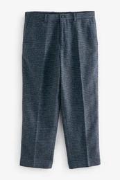 Stoffhose EDIT Strukturierte Boucl-Hose (1-tlg)